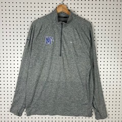 Nike Memphis Tigers Quarter Zip Medium Running Dri Fit Gray 1 Cent Pullover PE