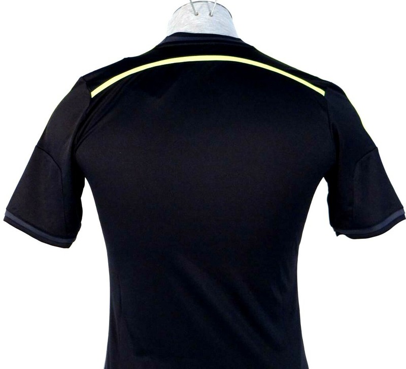 Adidas ClimaCool Spain 2014 World Cup Black & Neon Away Football Jersey Mens NWT gallery