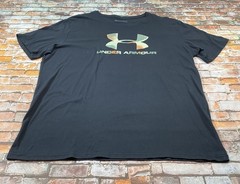 Under Amour Shirt Mens XXL Black Performance Athletic Workout Training Yoga Gym