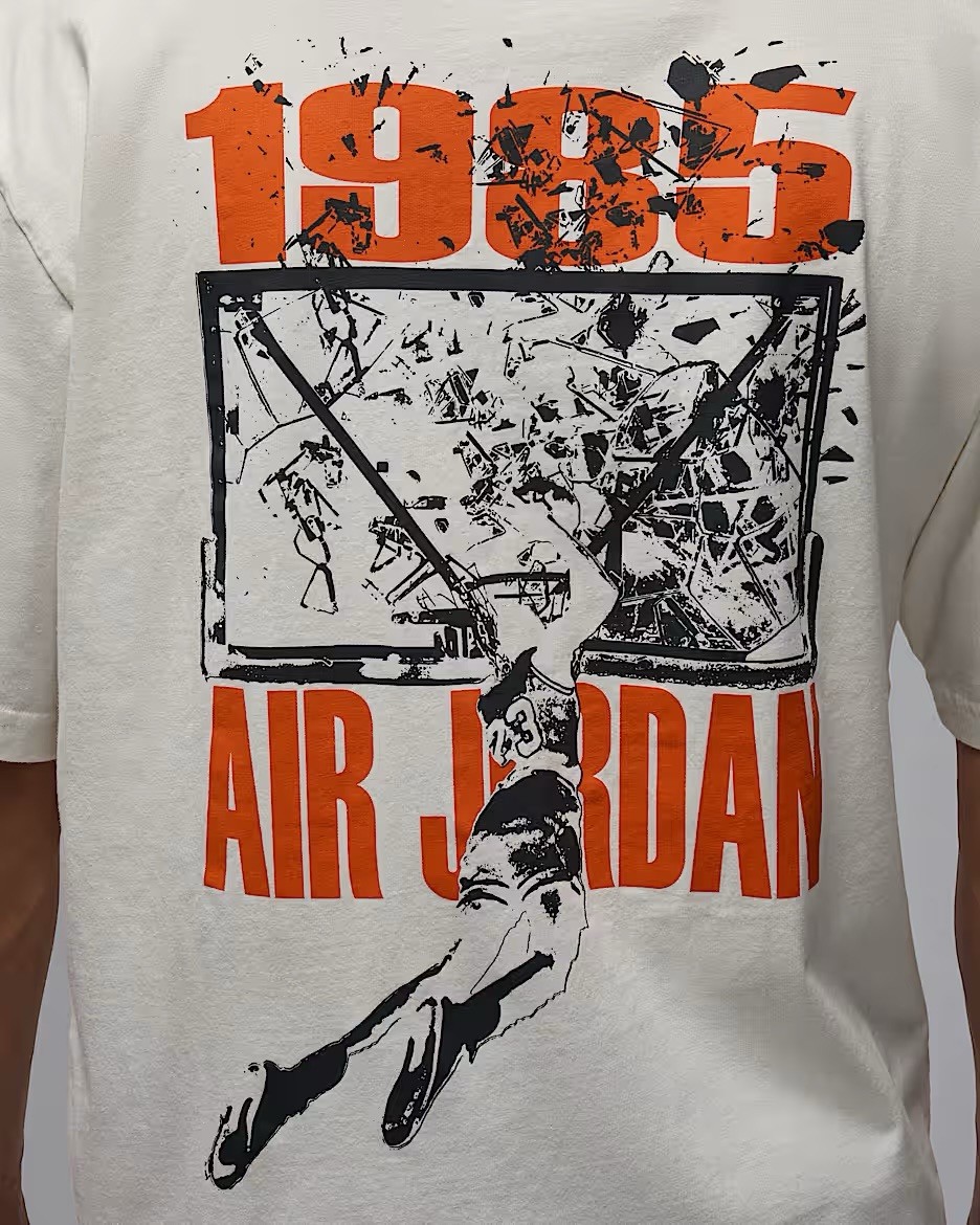 Brooklyn Oversized Graphic Mens Short Sleeve Shirt (Sail/Off Noir) gallery