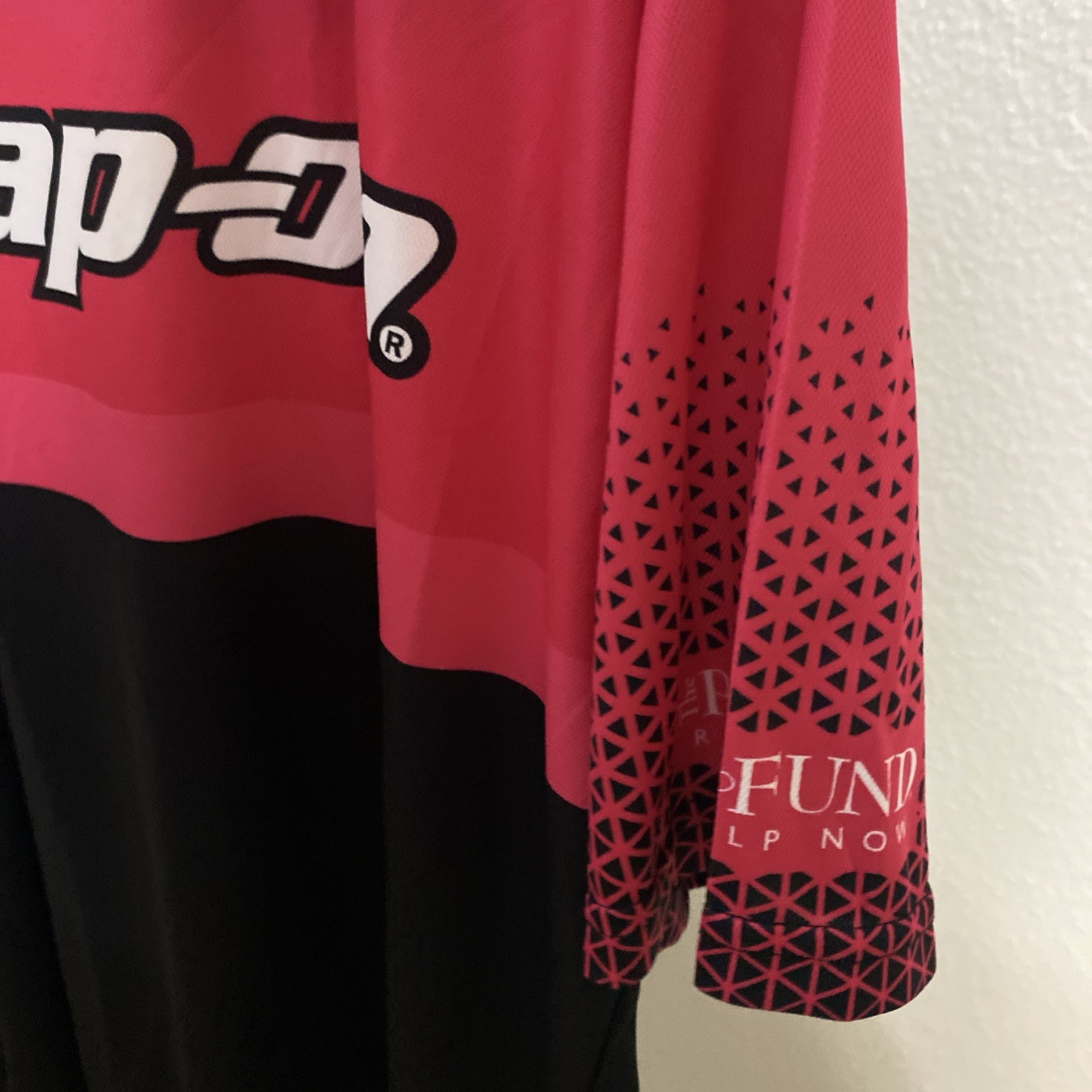 Snap-on Tools BCA Jersey - Socket to Breast Cancer Men’s Size 2XL Black Pink gallery