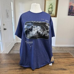 Star Wars Graphic T-Shirt in Navy Blue Size Large