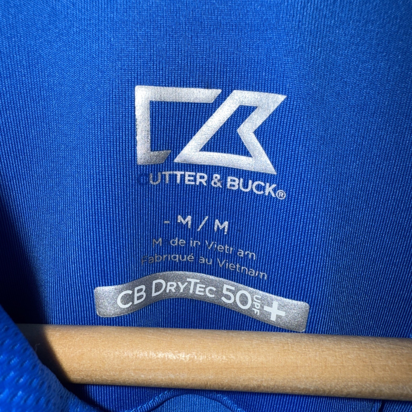 Cutter & Buck Logo CB DryTec 1/4 Zip Pullover Jacket - Men’s Medium M Transunion gallery