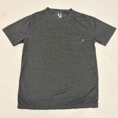 Vuori Shirt Mens Large Gray Short Sleeve Tradewind Performance Pocket Tee V109