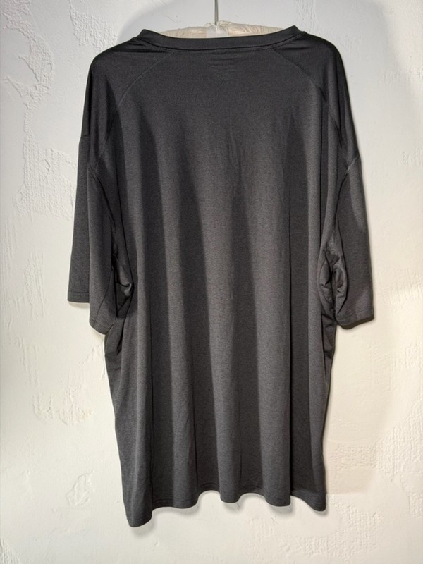 Duluth Trading Co Charcoal Short-Sleeve Performance Crewneck Tee AKHG 2X gallery