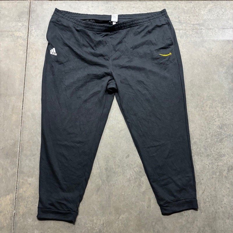 Adidas Regular Fit 4X Large Black Sweatpants Embroidered Logo gallery