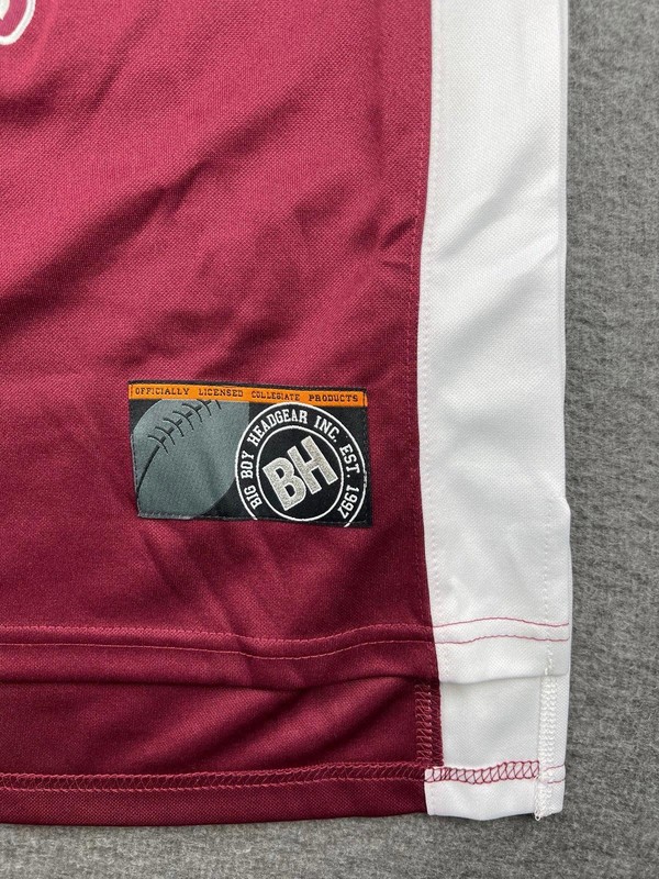 Big Boy Headgear Maroon Tigers Jersey Size Medium NEW gallery
