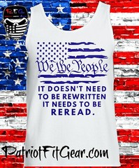 Tank Top,We The People,It Doesnt Need To Be Rewritten,United States Constitution