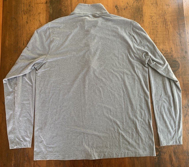 Travis Mathew Pullover Gray 1/4 Zip L Golf Performance Stretch Men’s XL gallery