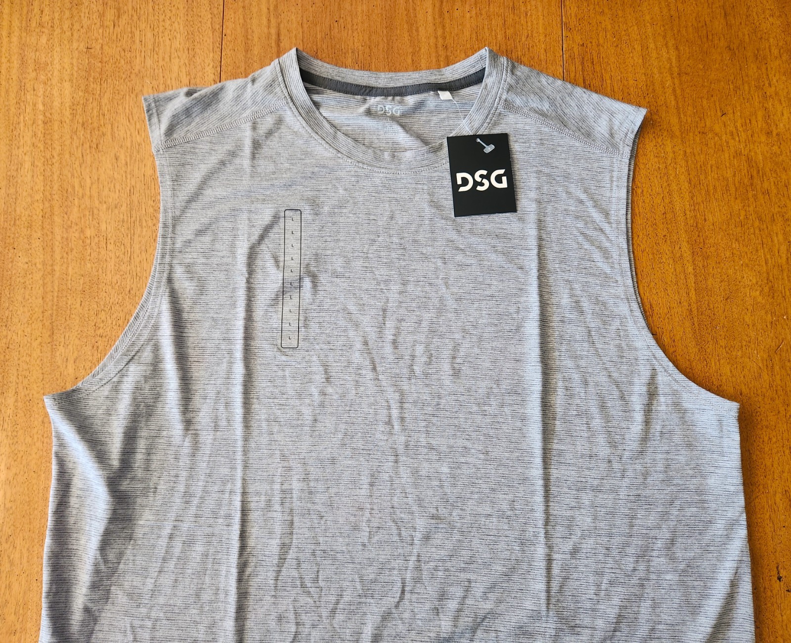 DSG Men’s Small Training Movement Muscle Tank Light Grey Heather NEW! gallery