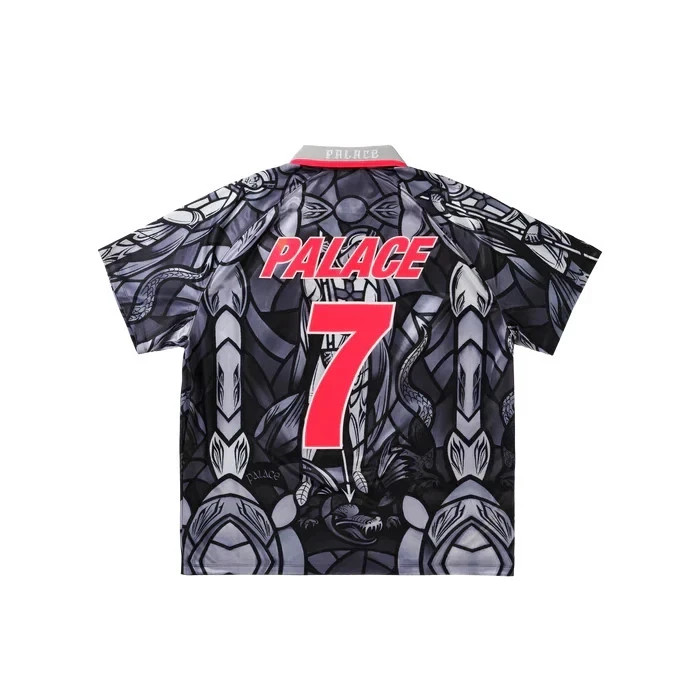 PALACE NIKE ENGLAND DRI-FIT FOOTBALL JERSEY PEWTER GREY | Size Medium gallery