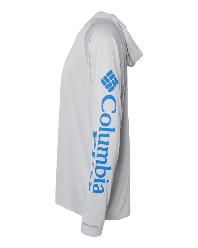 Columbia Mens S-3XL PFG Terminal Tackle Hooded Long Sleeve Tee, Quick Dry UPF 50 gallery