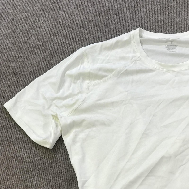 Tommie Copper Shirt Mens XL White Compression Copper Znergy Lower Back Support gallery