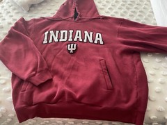 Champs Indiana University Hoosiers Men Size Large Shirt IU BB NCAA USA
