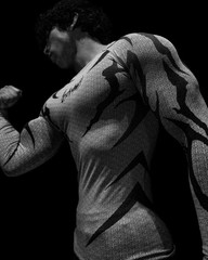 Breathedivinity Doom Tech™ Armored Longsleeve Compression [DIVINE WHITE] LARGE