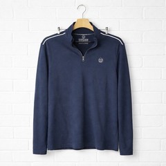 Marine Layer Air Quarter Zip Pullover Navy Soft Lightweigt Coastal Dadcore Golf
