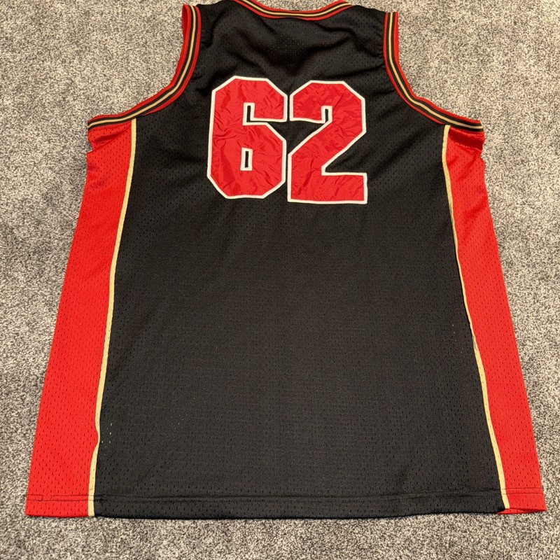 Bacardi Rum Men's Basketball Sleeveless Jersey Size Large#62 Stitched Great Cond gallery