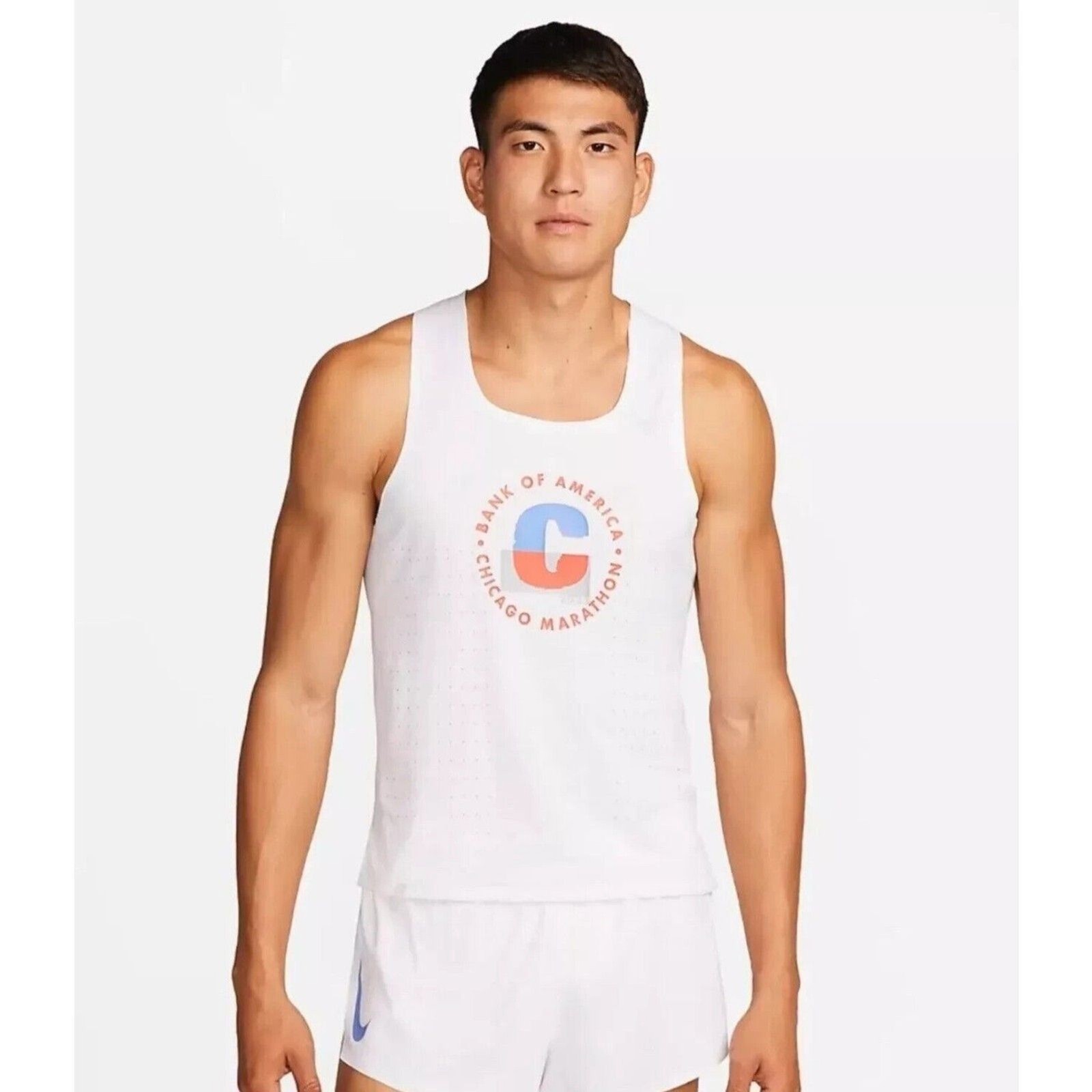Nike Men Large Dri-FIT ADV 2023 BOA Chicago Marathon AeroSwift Singlet FD2692 gallery