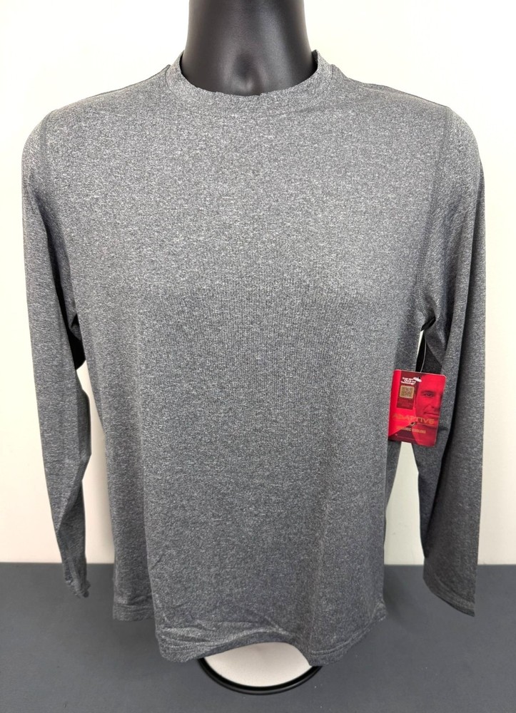NEW St Johns Bay Performance Long Sleeve Men's Size Medium Gym Workout