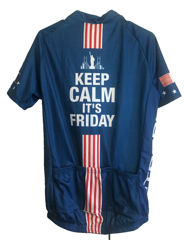 Strgao USA Americana Cycling Jersey Shirt Mens Size L Uncle Sam Stars Zip Front gallery