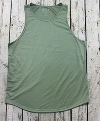 BYLT Signature Premium Tank Top Sage Green Men’s XL Athletic Active Gymwear