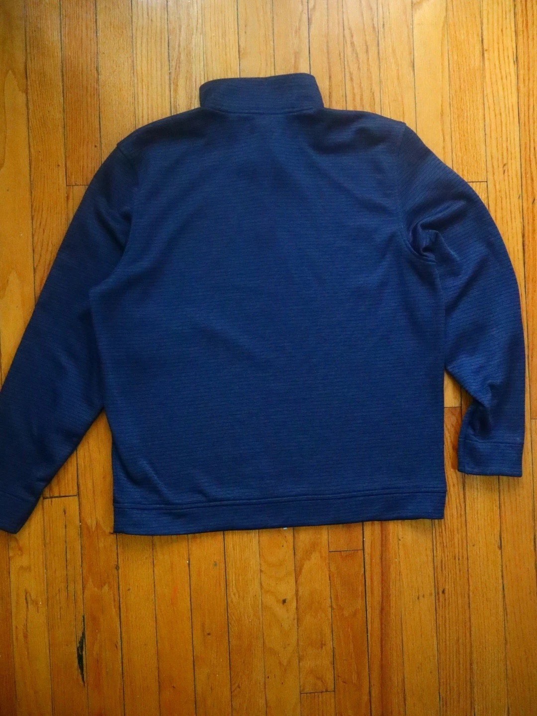 Under Armour Golf Men's Blue 1/4 Zip Mock Neck Loose Fit Pullover LG/G gallery