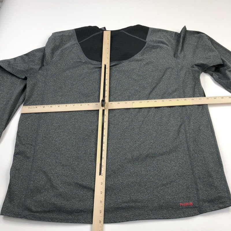 Spyder Active XL Men's Athletic Active Exercise Long Sleeve Shirt MINT Gray gallery