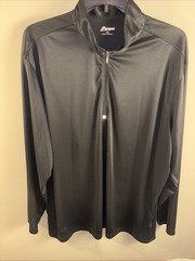 Paragon Men’s Malibu Performance Quarter-Zip Pullover Black
