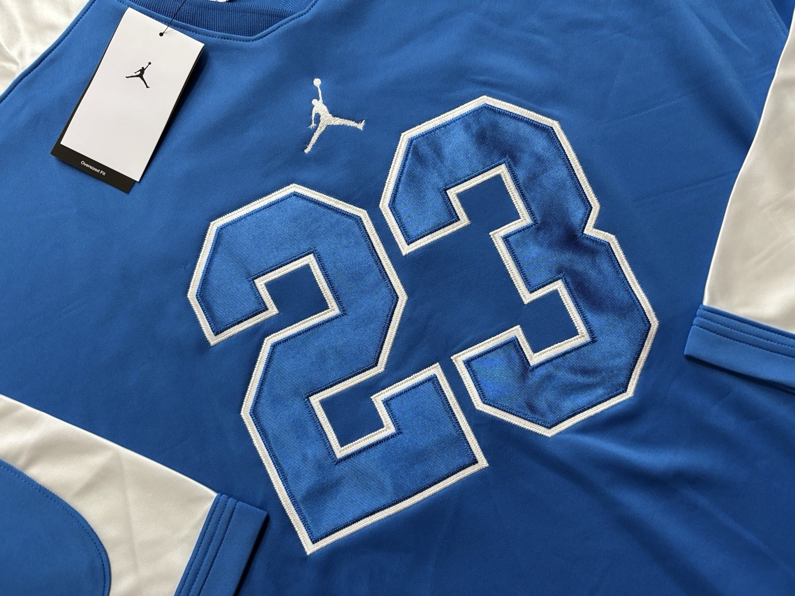 Nike Jordan Brooklyn Collegiate Hockey Jersey Blue Men’s Sz XL HV0109-459 gallery