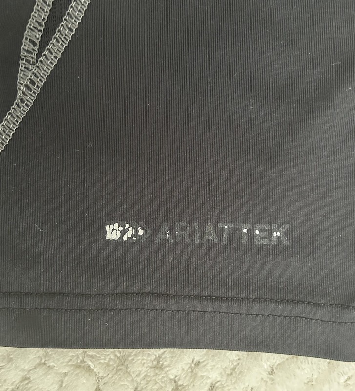 Ariat tek Athletic training Compression T-shirt Mens M Black Breathable Stretch gallery