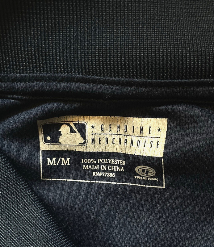 Milwaukee Brewers Polo Shirt Mens Medium Blue Baseball MLB True Fan Lightweight gallery