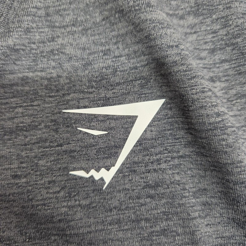 Gymshark M Gray Athletic Fit Lightweight Crew Neck Short Sleeve T-Shirt gallery
