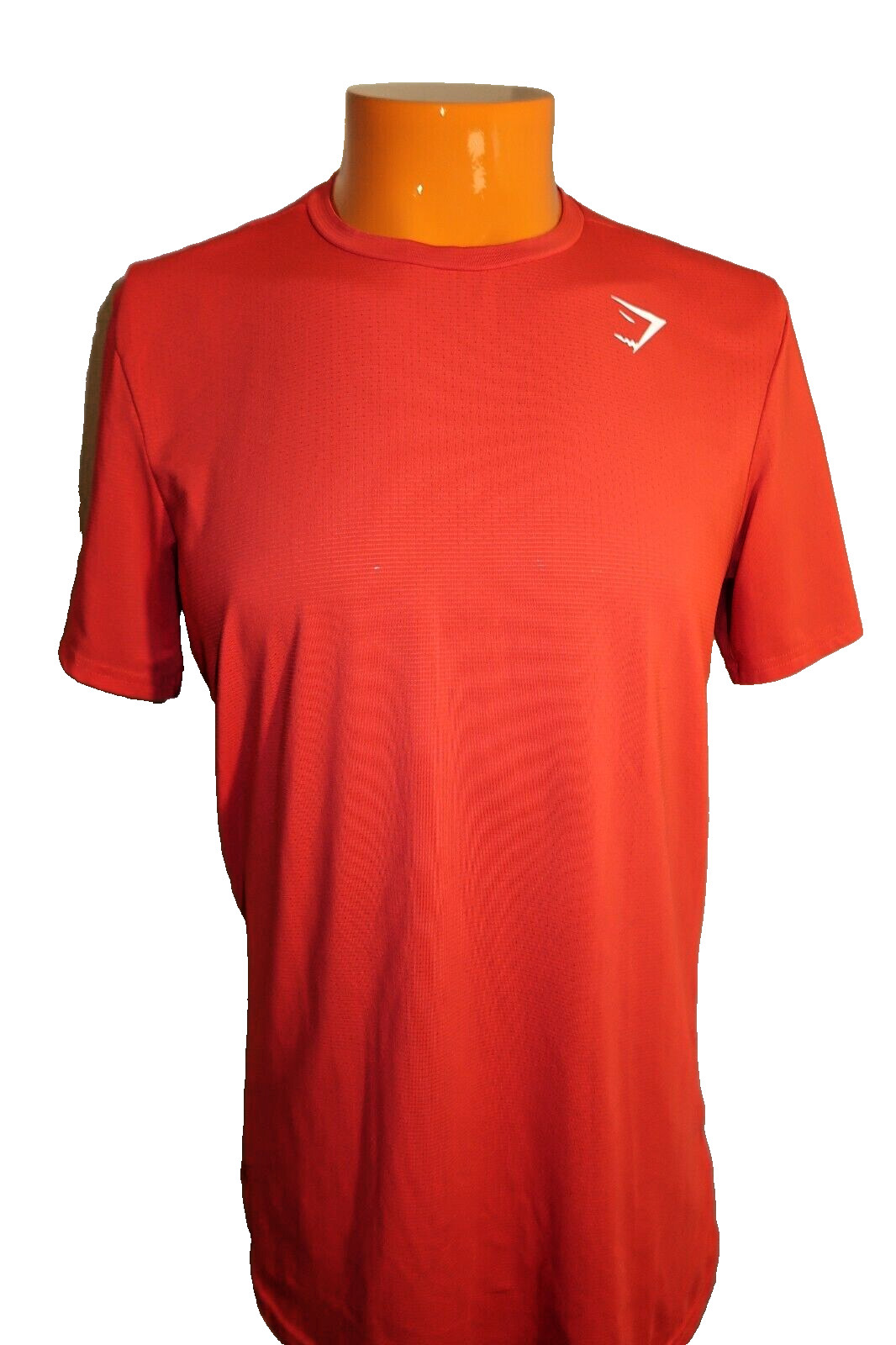 C1 Gymshark Men’s Performance Activewear T-shirt Red Size Medium SS EUC gallery
