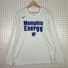 Nike Memphis Energy Tiger Basketball XL Long Sleeve Dri Fit Team Issued Penny