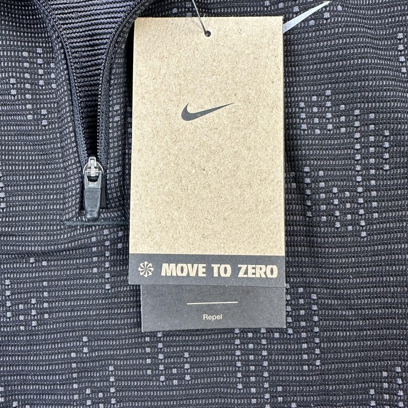 Nike Running Division Pullover Mens Small Half Zip Repel Reflective FZ1121-010 gallery