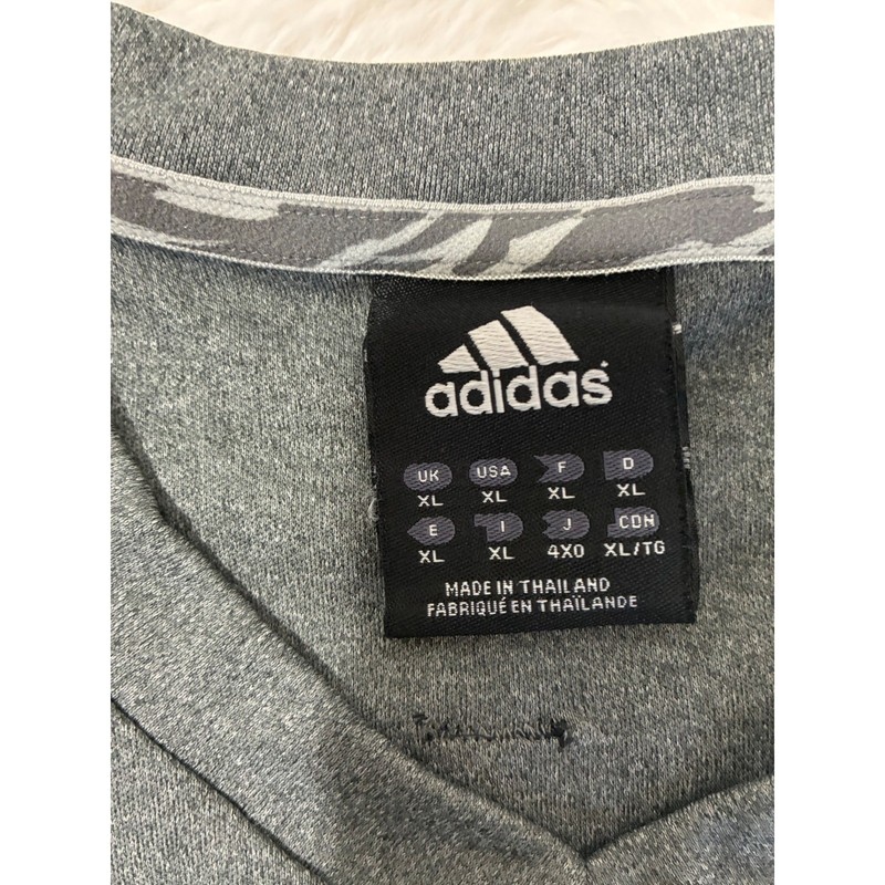 Adidas Orlando Magic NBA Long Sleeve Shooting Shirt Mens XL Gray V-Neck Training gallery