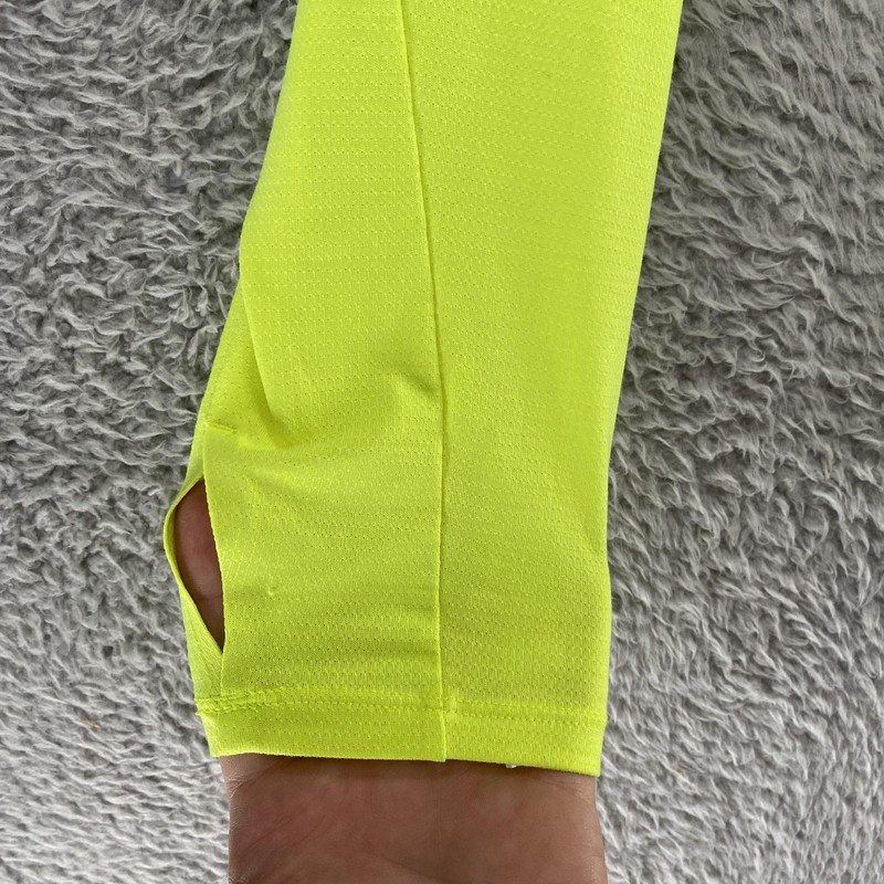 Lululemon Ventilated Hiking Long Sleeve Shirt Mens XL Yellow Running Mesh gallery