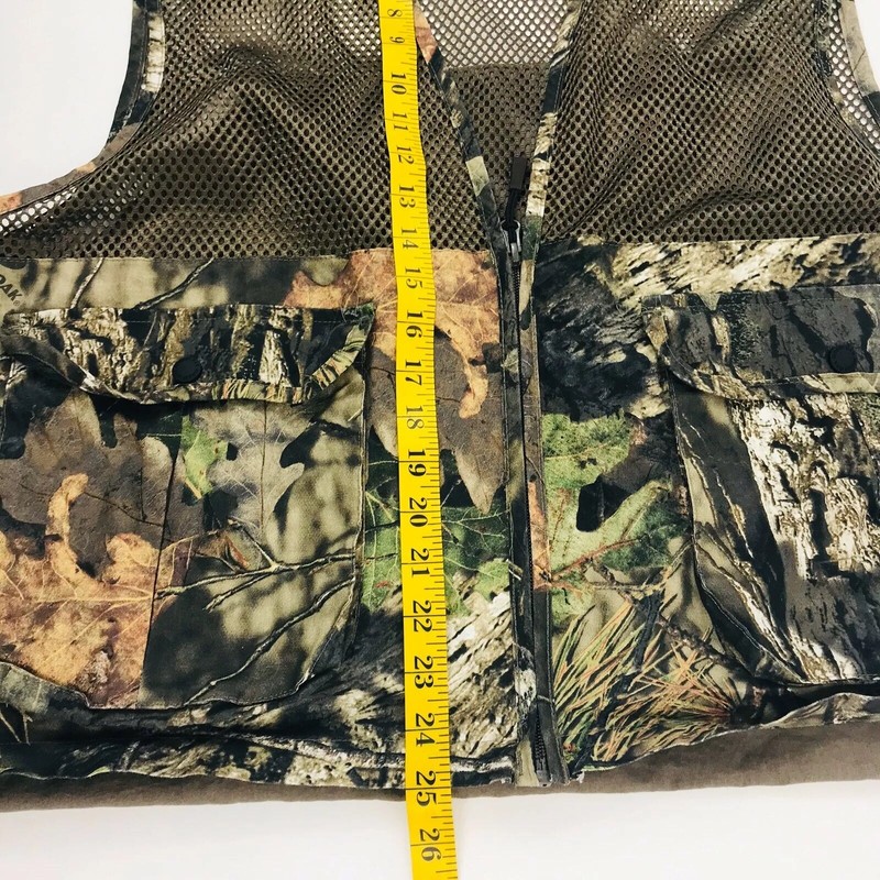 New XL/2XL Mossy Oak Dove Vest & Used Orange Baseball Cap Lined Game Bag Bird gallery