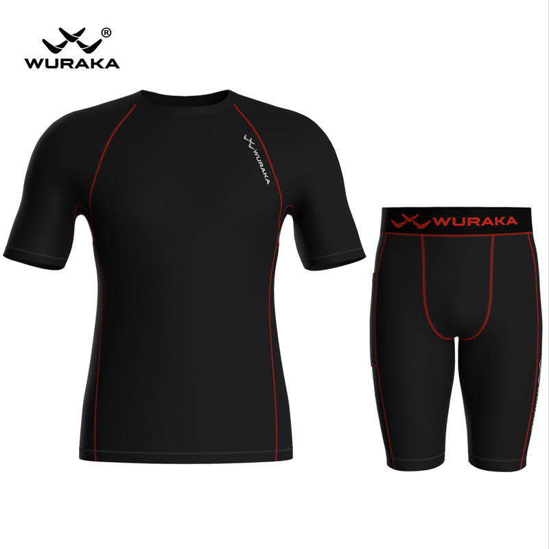 Mens Compression Armor Base layer Under Armor Half Sleeve Shirt & Fitness Shorts gallery