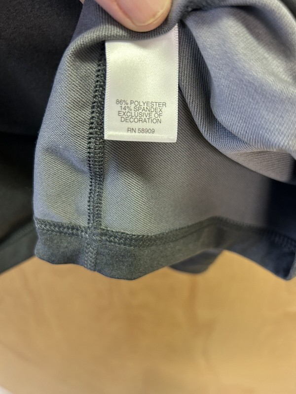 Roundtree and Yorke Performance 1/4 Zip Gray XL gallery