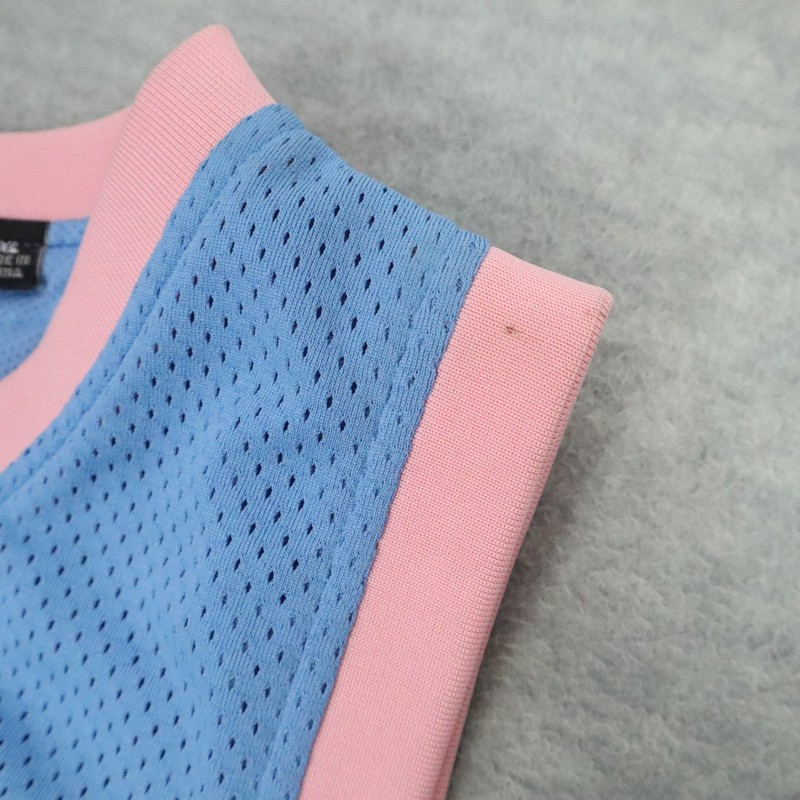 Rolling Loud Miami 22 Basketball Jersey Mens XL Blue Pink Mesh Hip Hop Festival gallery