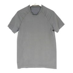Lululemon Mens T Shirt Swiftly Tech Short Sleeve Running Training Grey Size S