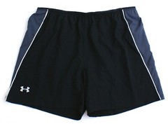 Under Armour Coolswitch Black Brief Lined Running Shorts Men’s NWT