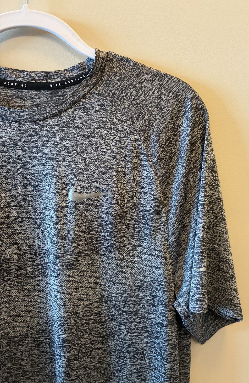 Men's Nike Dri-FIT Stride ADV S/S Running Top / Shirt (Grey) - New! | sz M gallery