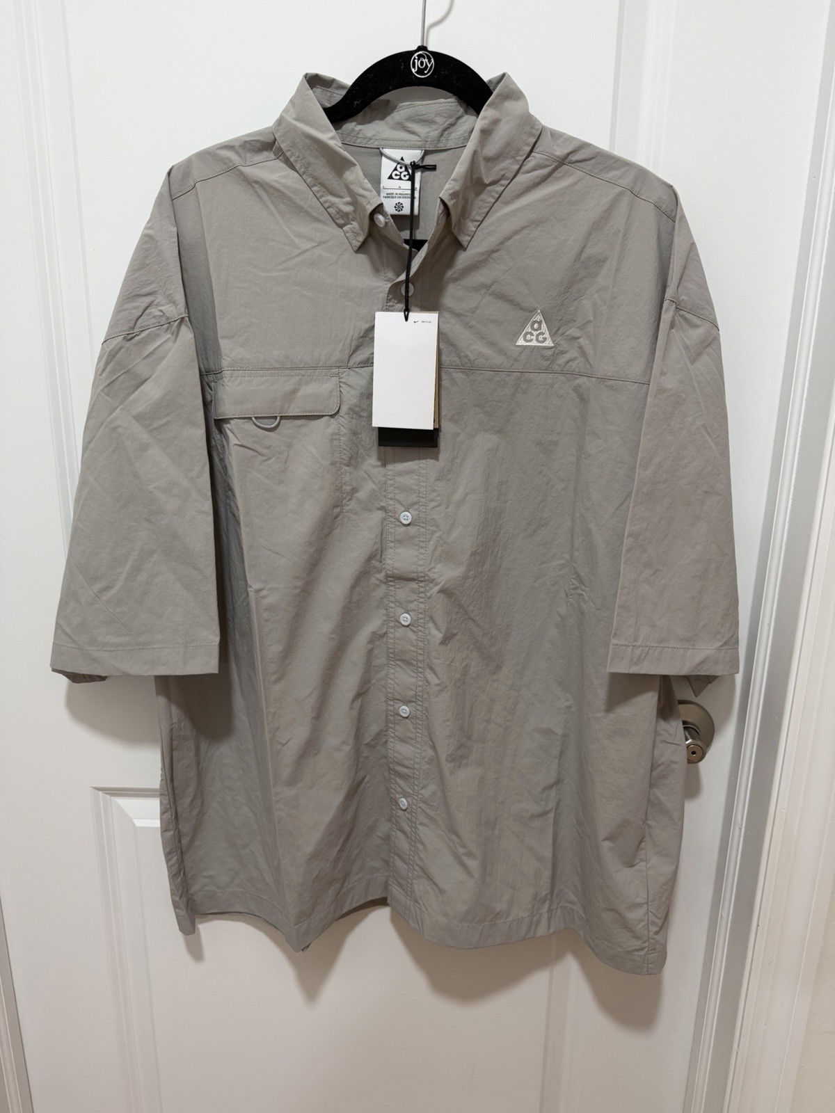 Nike ACG Orb Weaver UV Repel Short Sleeve Shirt Men’s Size Large HJ2883-009 gallery