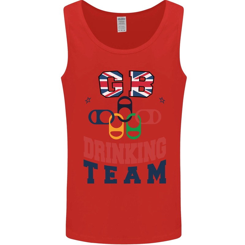 GB Drinking Team Funny Stag Do Doo Beer Mens Vest Tank Top gallery