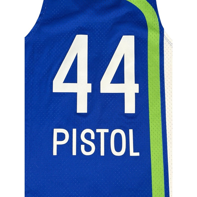 Pistol Pete Maravich Mitchell & Ness 1971-72 Atlanta Hawks Swingman Jersey XL gallery