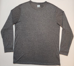 32° Degrees Heat Grey Long Sleeve Pullover Crew Neck Lightweight Unisex XL