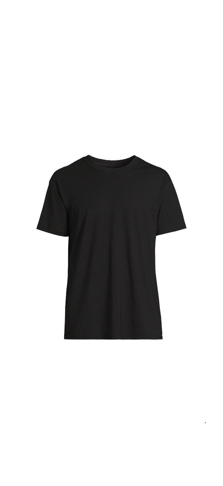 Athletic Works Men's Moisture Wicking Rich Black Tri-Blend Small T-Shirt 1164 gallery