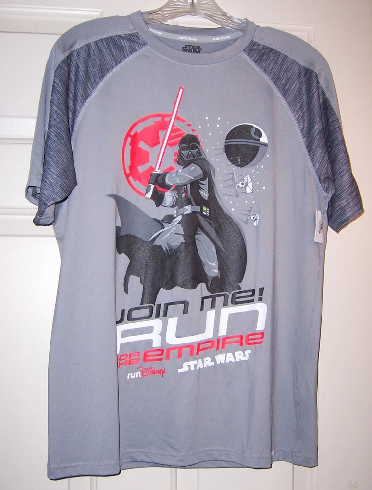 Men's Star Wars Run for the Empire - runDisney Shirt-NWT- Sm